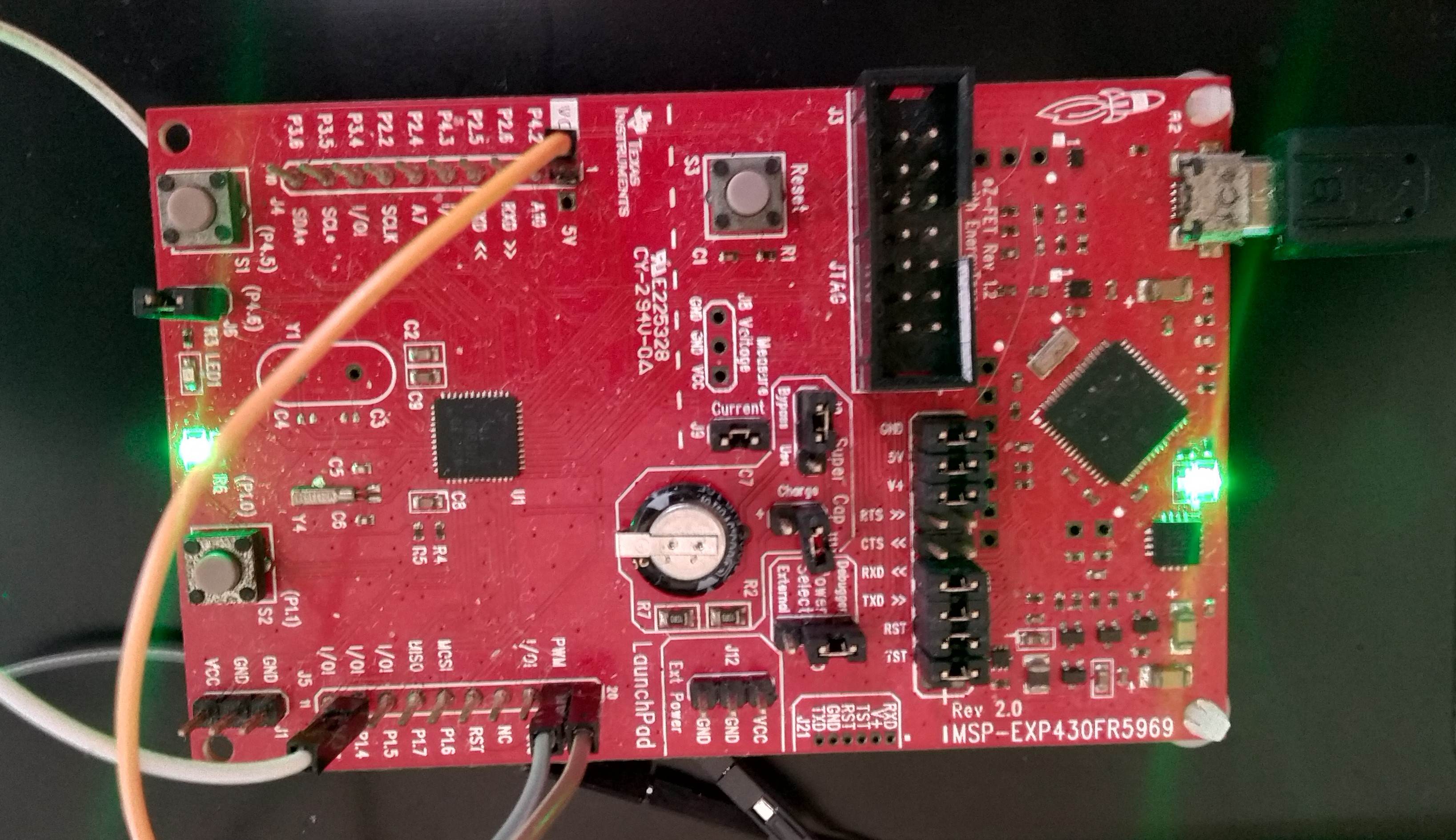 MSP430 Microcontroller using ADC and PWM